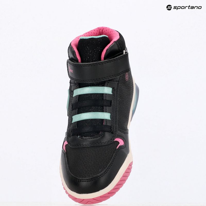 Încălțăminte pentru copii Geox Inek black / aqua 10
