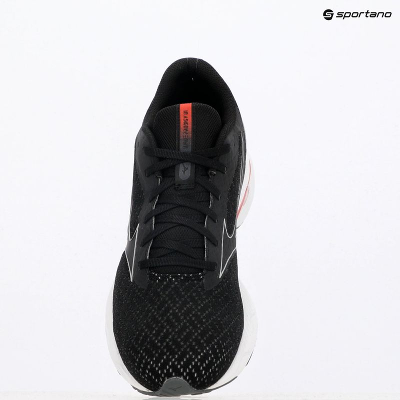 Încălțăminte de alergare pentru bărbați Mizuno Wave Prodigy 6 black/galaxy silver/high risk red 9