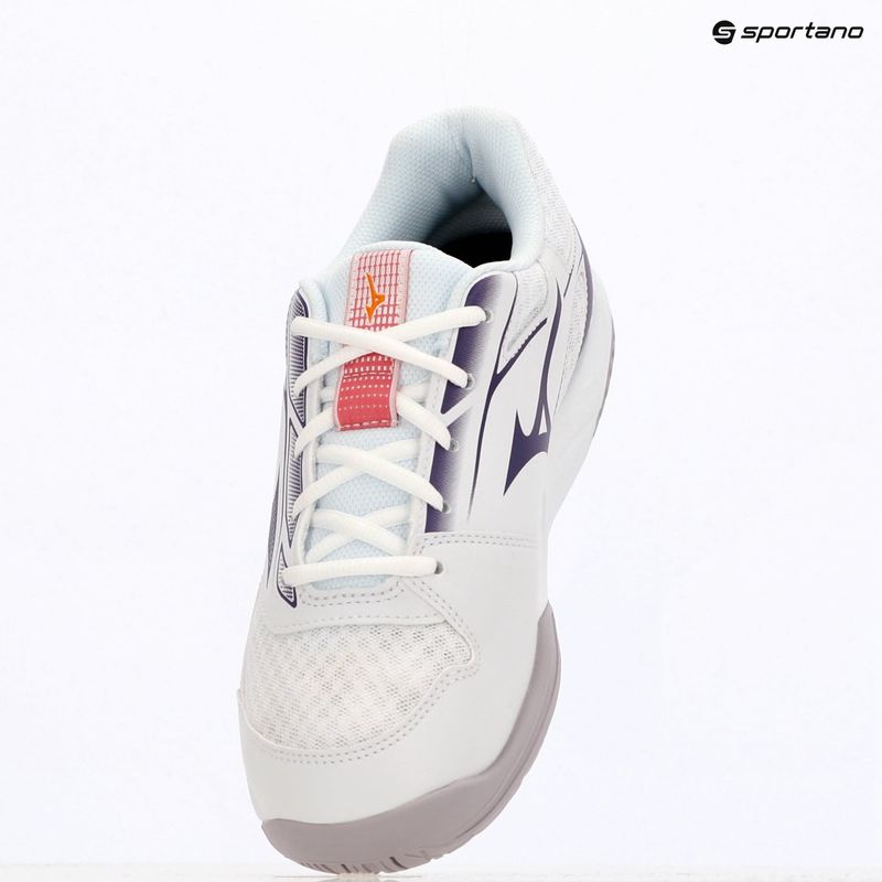 Încălțăminte de volei Mizuno Cyclone Speed 5 white/violet indigo/camellia rose 9