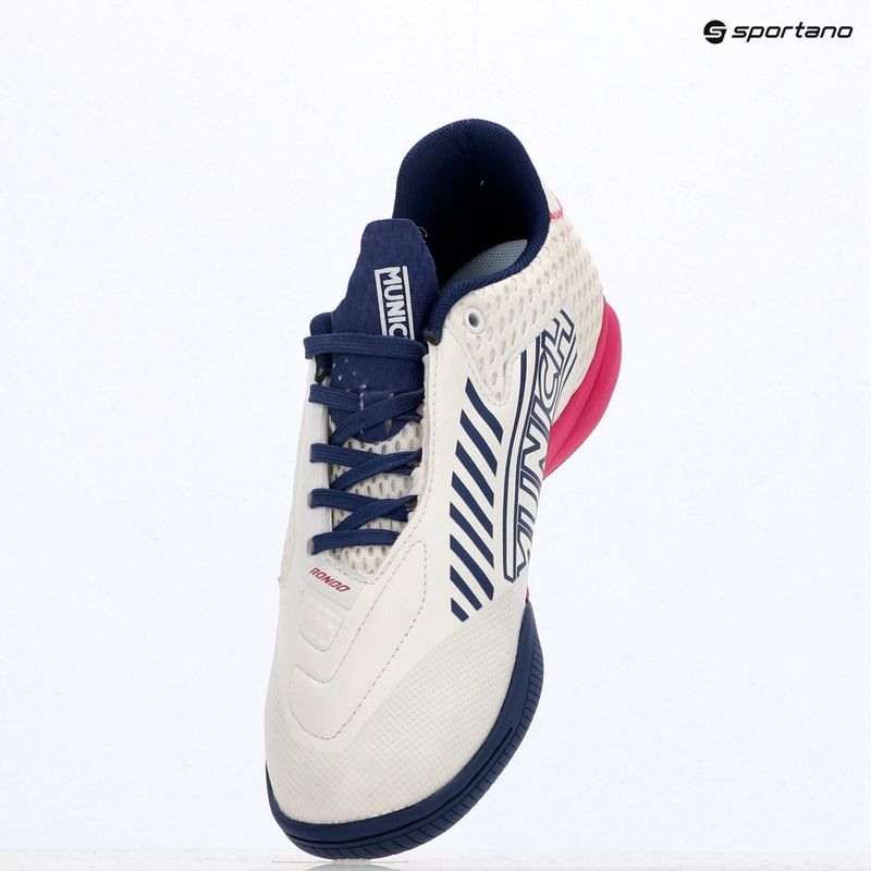 Încălțăminte de fotbal MUNICH Rondo IF blanco 10