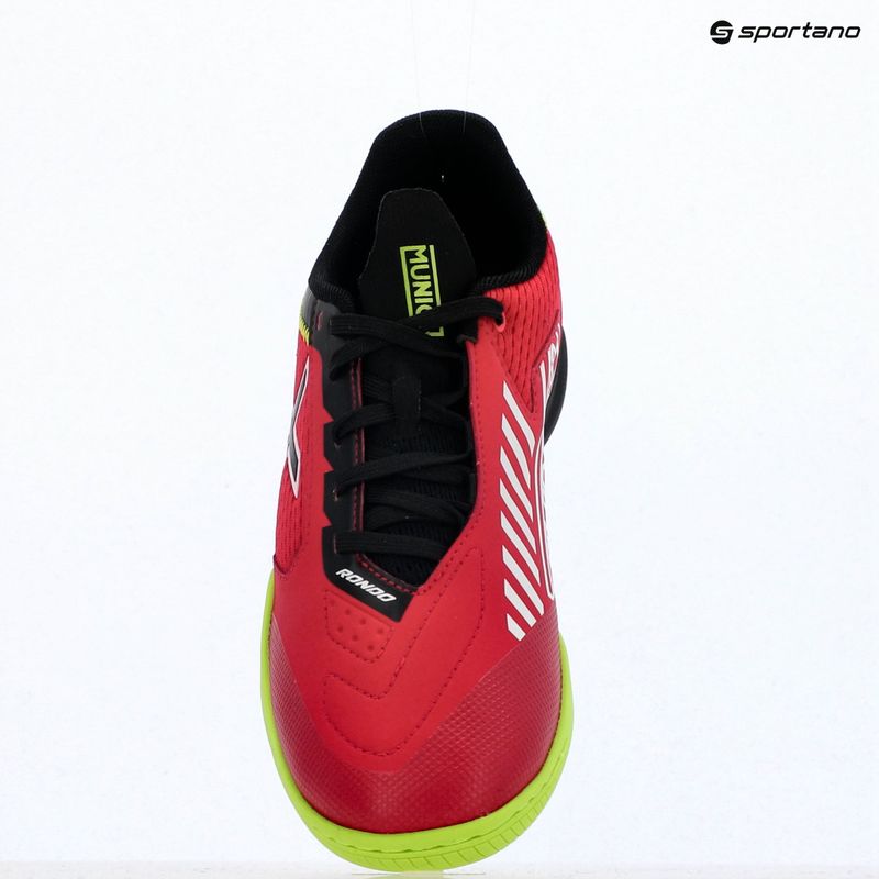 Încălțăminte de fotbal MUNICH Rondo IF rojo 9