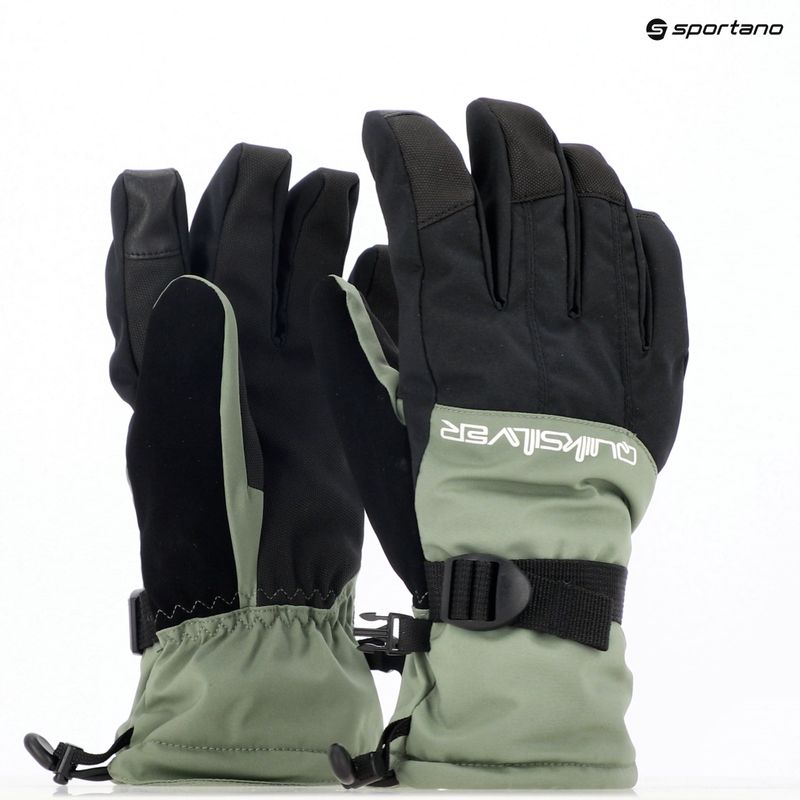 Mănuși de snowboard pentru bărbați Quiksilver Mission sea spray 10