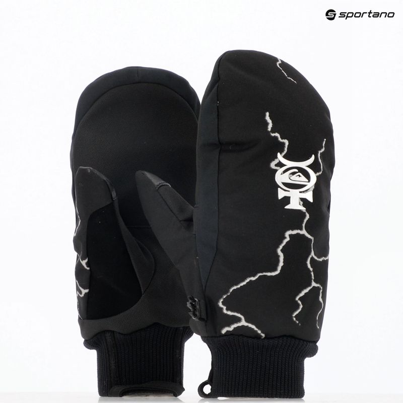 Mănuși de snowboard pentru bărbați Quiksilver Method Mitt high energy black reflective 7