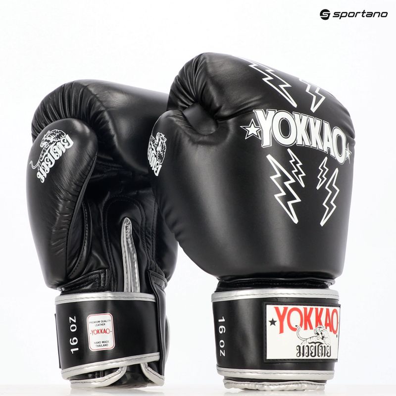 Mănuși de box pentru bărbați YOKKAO Stadium black 7