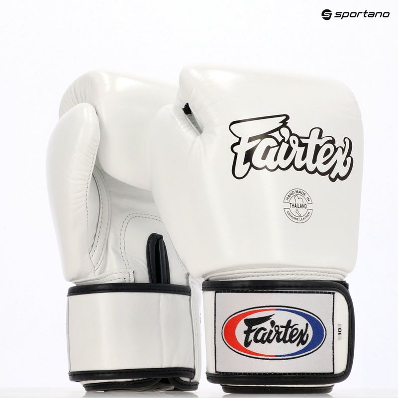 Mănuși de box Fairtex Universal "Tight-Fit" Design white 4