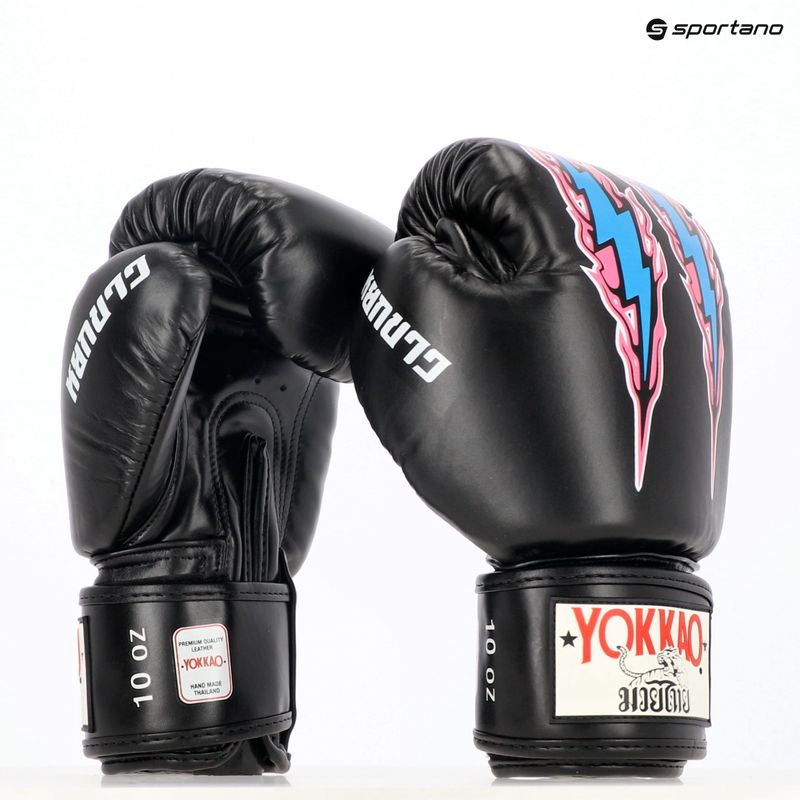 Mănuși de box pentru bărbați YOKKAO East Club black 11