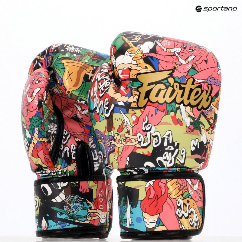 Mănuși de box colorate Fairtex URFACE x Boxing 8