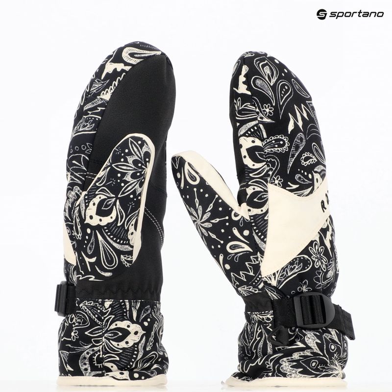 Mănuși de snowboard pentru femei  ROXY Jetty Mitt true black bandanas 9