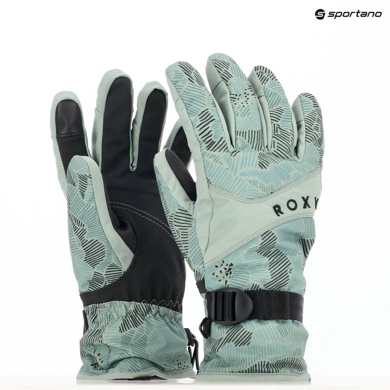 Mănuși de snowboard pentru femei ROXY Roxy Jetty lily pad sketch book 13