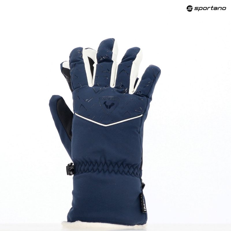 Mănuși de schi pentru femei Rossignol Temptation Impr G dark navy 10