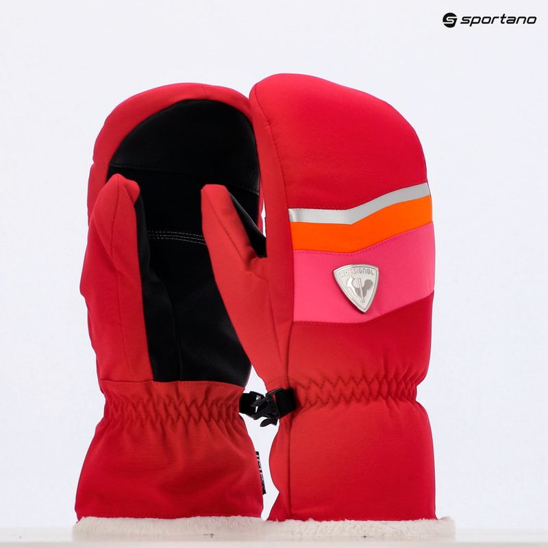 Mănuși de schi pentru femei Rossignol New Piste M ruby red 13