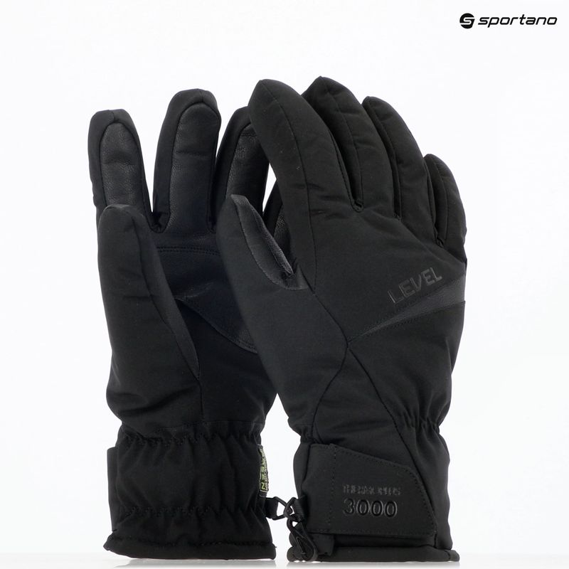 Mănuși de schi męskie Level Alpine black 7