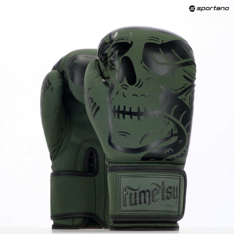 Mănuși de box FUMETSU Snake Eyes Boxing khaki 7