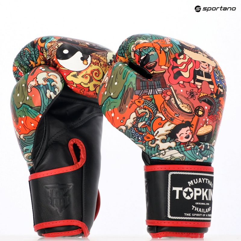 Mănuși de box Top King Boxing Culture black 7