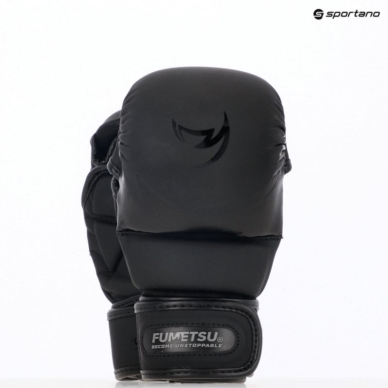 Mănuși MMA pentru copii FUMETSU Ghost S3 Sparring black/ black 7