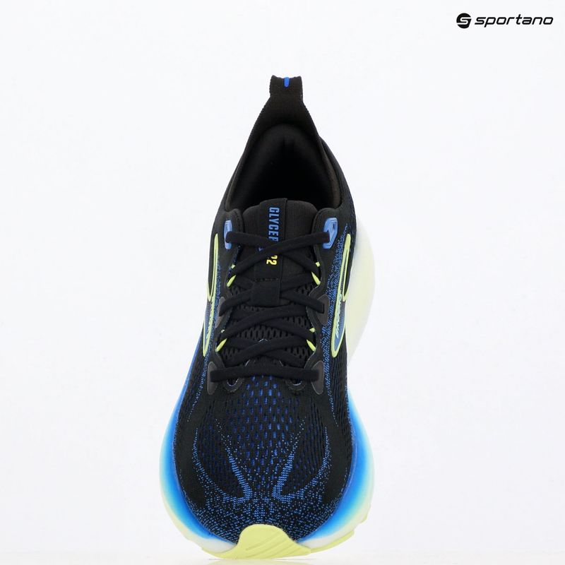 Încălțăminte  de alergare pentru bărbați Brooks Glycerin 22 black/cobalt/neo yellow 9