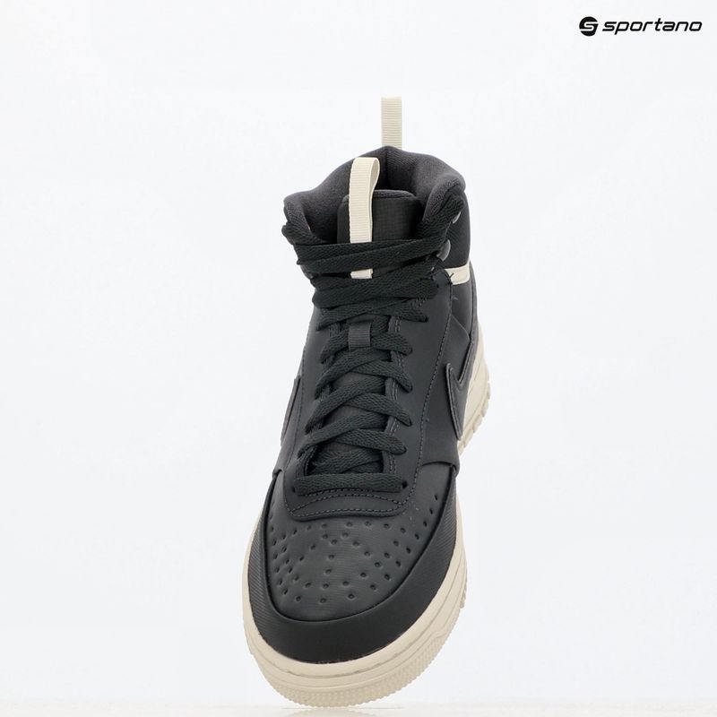 Încălțăminte pentru bărbați Nike Court Vision Mid elemental dark smoke grey/light bone/dark smoke grey 9
