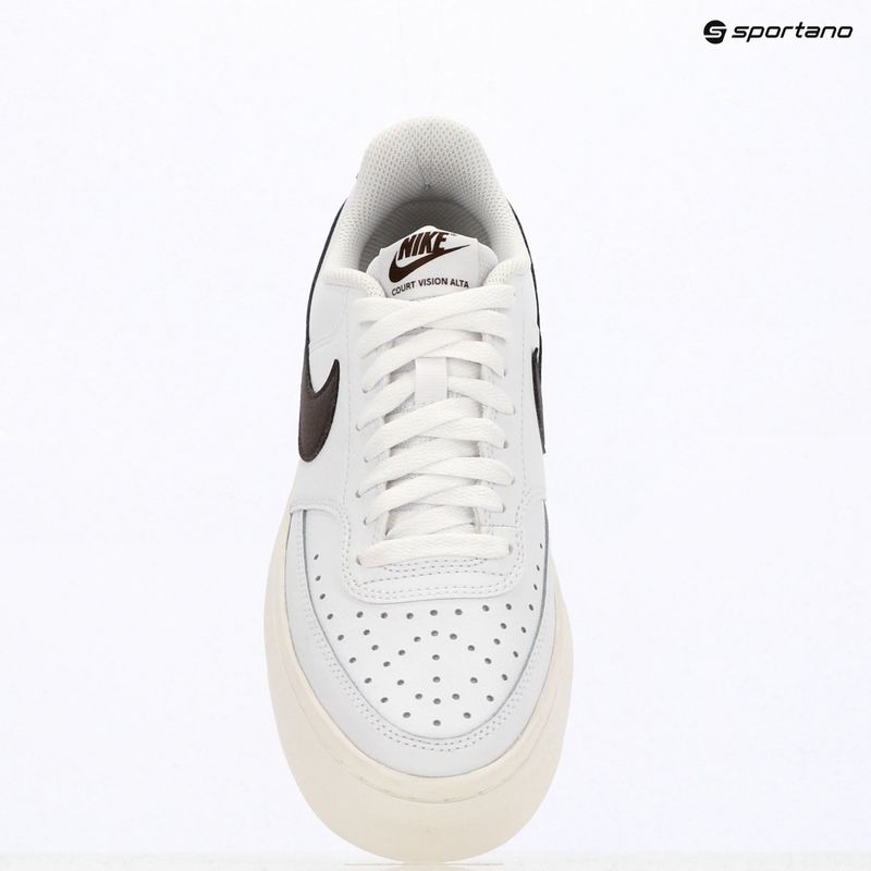 Încălțăminte pentru femei Nike Court Vision Alta white/sail/ baroque brown 9