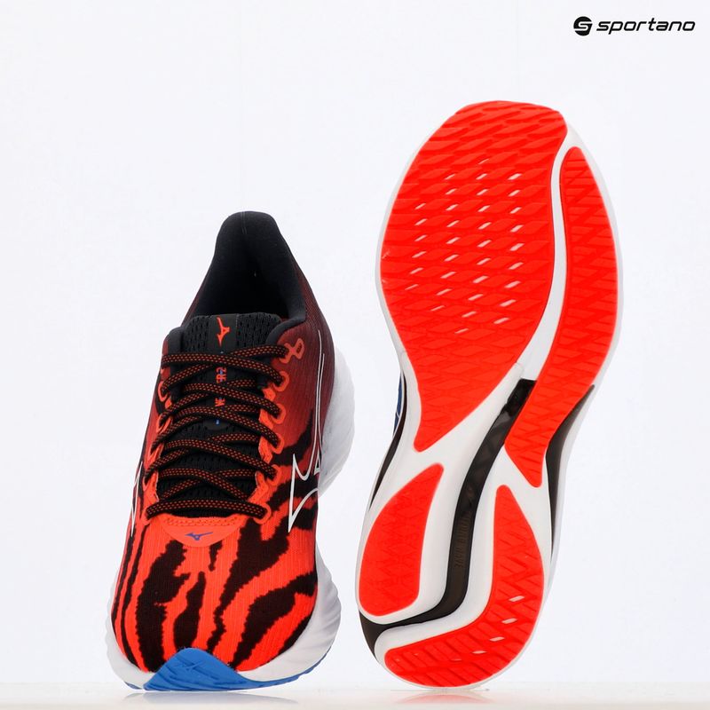 Încălțăminte de alergare Mizuno Wave Rider 28 ignition red/white/baseball blue 11