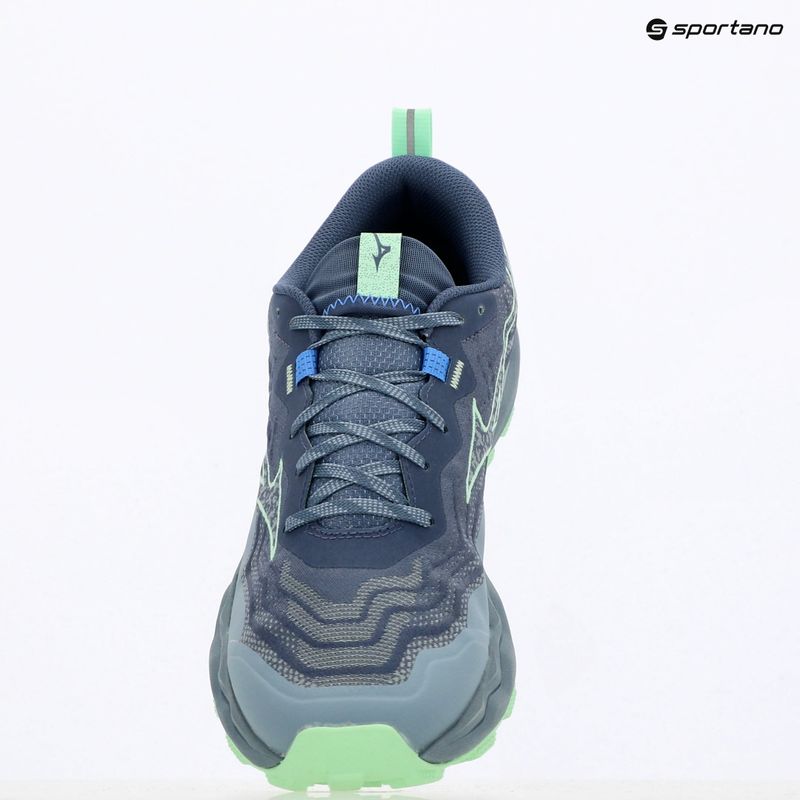 Încălțăminte de alergare pentru bărbați Mizuno Wave Daichi 9 vintage indigo/neo mint/citade 9
