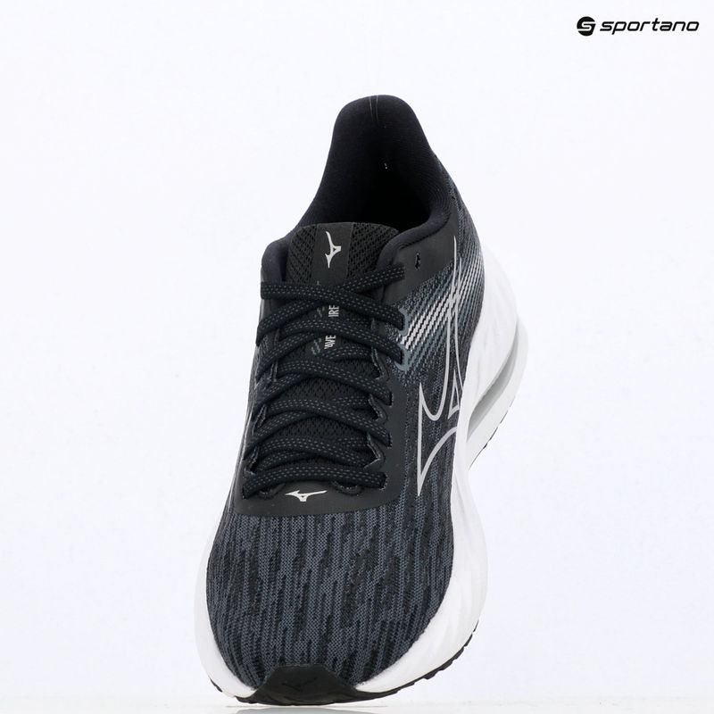 Încălțăminte de alergare pentru femei Mizuno Wave Inspire 21 black/silver/metallic gray 9