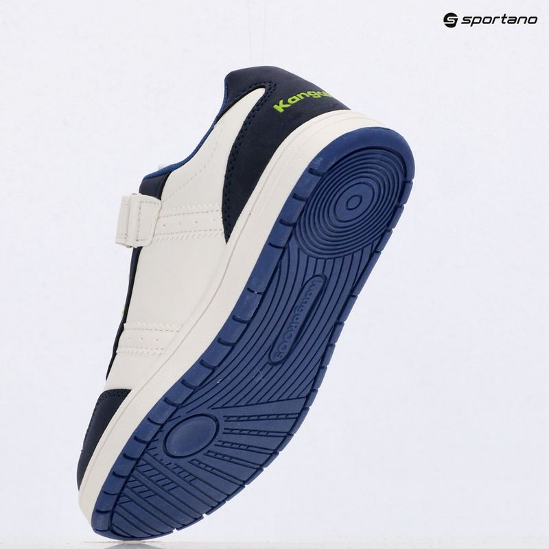Pantofi pentru copii KangaROOS K-CA Shaggy EV dark navy/lime 9