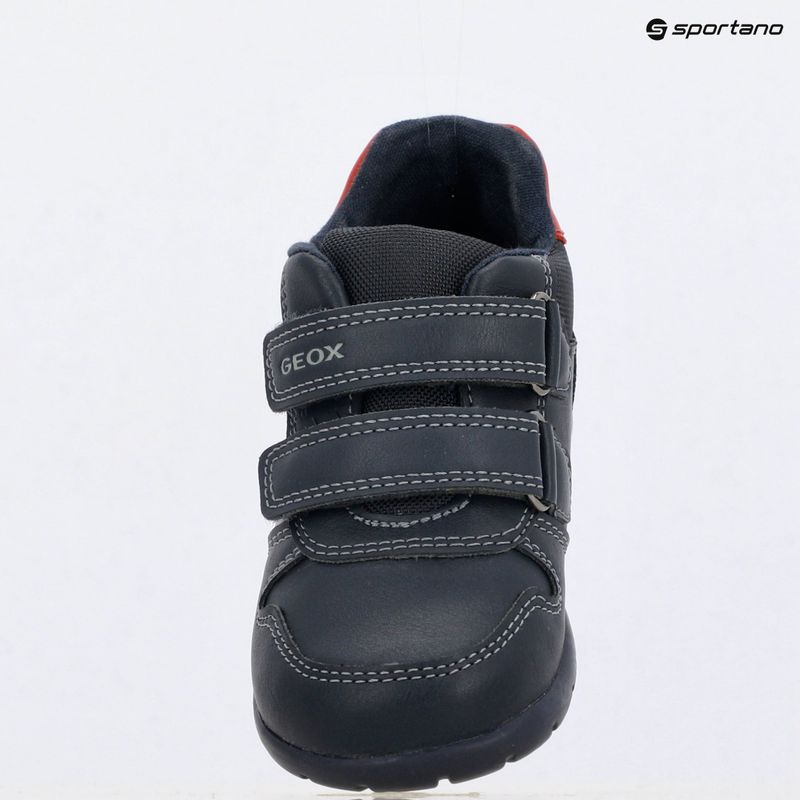 Pantofi pentru copii Geox Elthan albastru oceanic/roșu 9