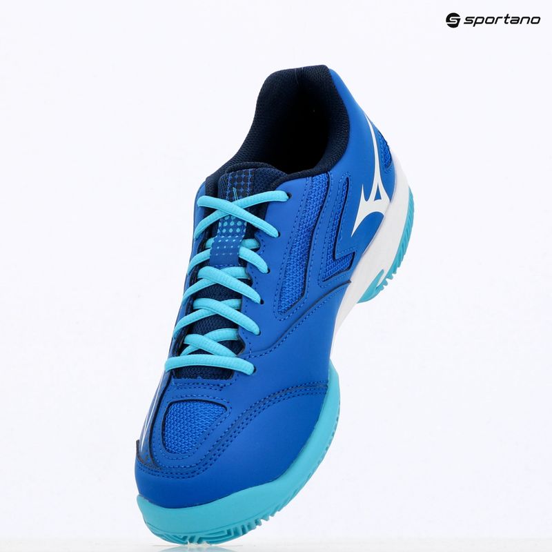 Încălțăminte de tenis pentru copii Mizuno Exceed Star CC mugen blue/ white/ river blue 9