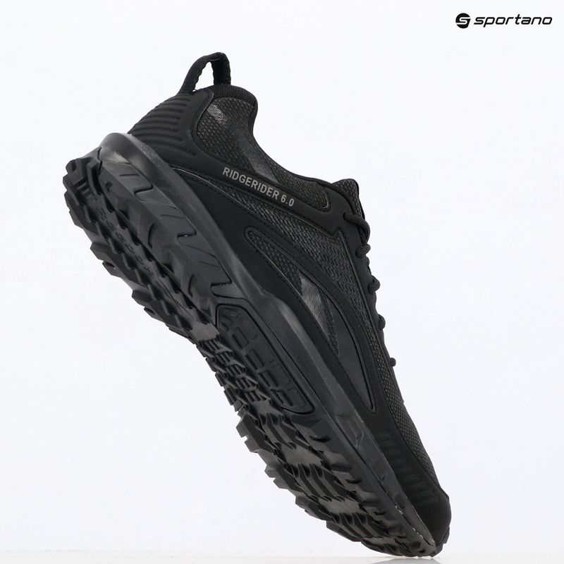 Bărbați Reebok Ridgerider 6.0 nucleu negru / albastru curt / tehnologie metalică pantofi 9