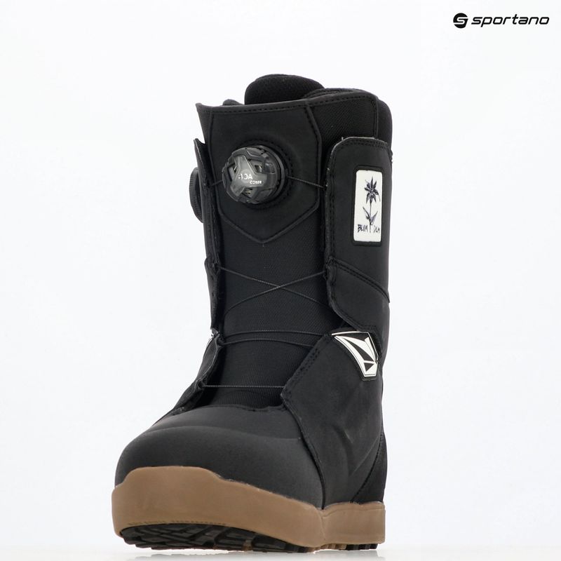 Ghete de snowboard penru bărbați ThirtyTwo Lashed Double Boa X Volcom '24 black/gum 11