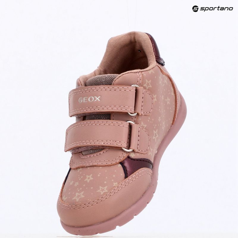 Pantofi pentru copii Geox Elthan antique rose/prune 9