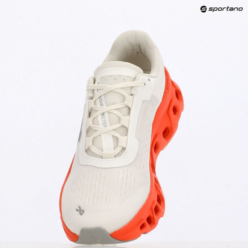 Încălțăminte de alergare pentru femei  On Running Cloudmonster white/flame 9