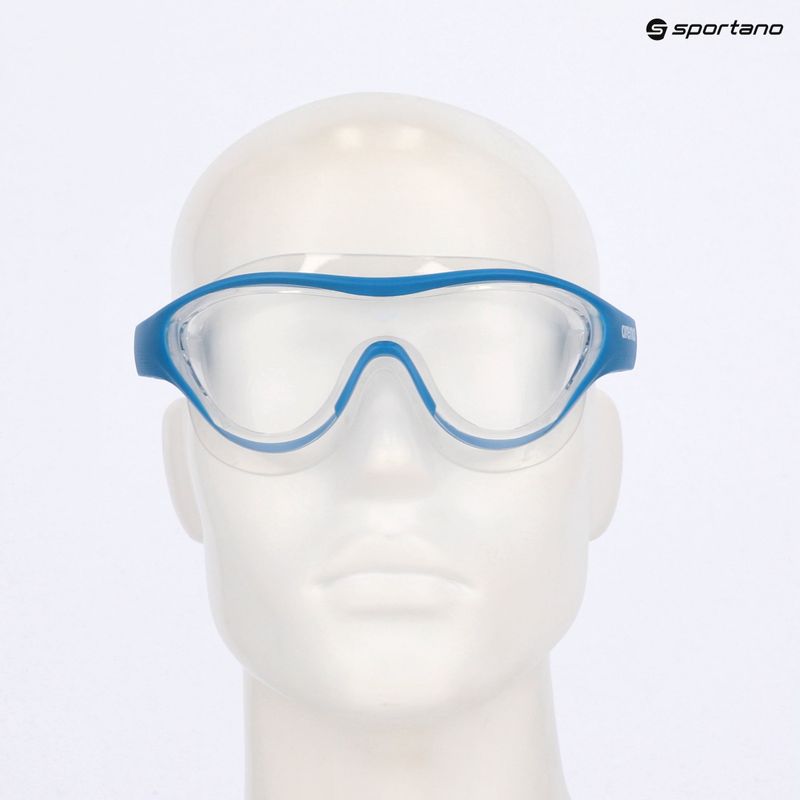 Mască de înot arena The One Mask clear/blue/white 7