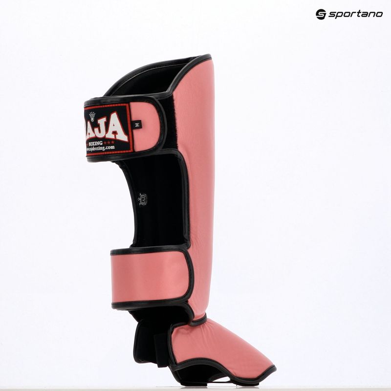 Apărători pentru tibie RAJA BOXING Lightweight Shin Guards Genuine Leather pink 8