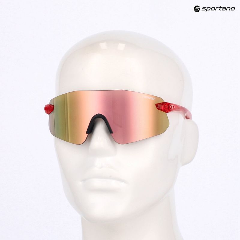 Ochelari de soare Tifosi Vogel SL gloss crystal pink/pink mirror 9