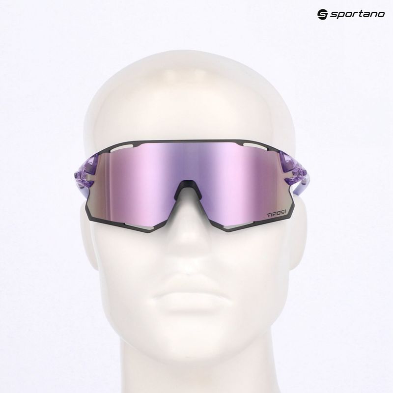 Ochelari de soare Tifosi Rail Race Clarion crystal purple/clarion purple/clear 11