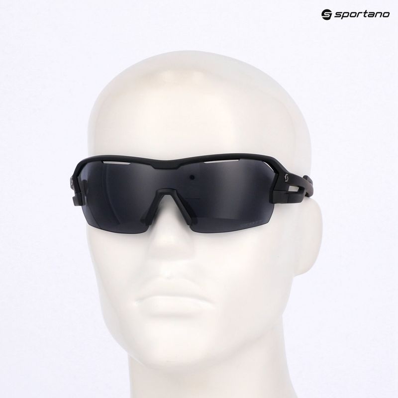 Ochelari de soare SCOTT Spur negru mat gri/clear 8