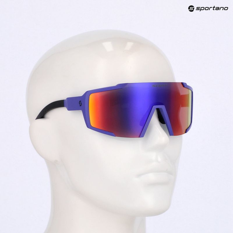 Ochelari de soare SCOTT Shield Compact ultra violet/teal cromat 7