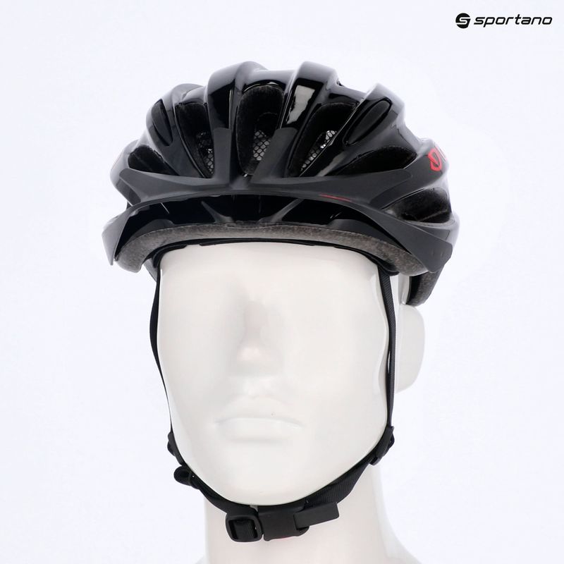 Cască de bicicletă Giro Revel black bright red 11