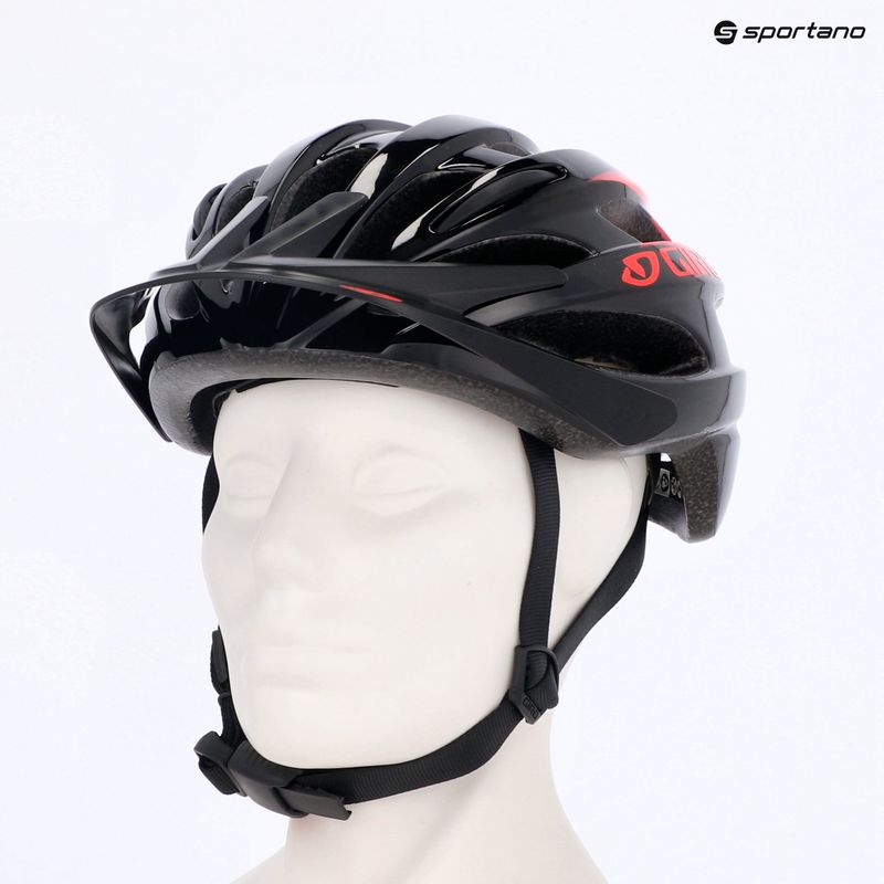 Cască de bicicletă pentru copii Giro Raze matte black vermillion 11