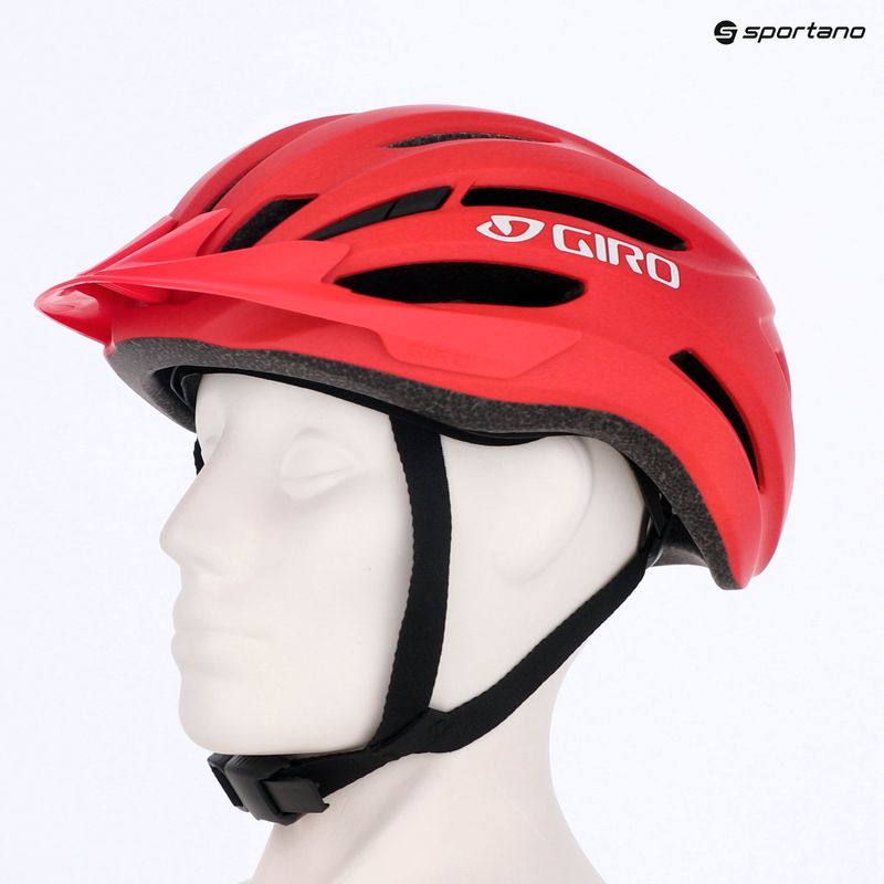 Cască de bicicletă pentru copii Giro Register II matte bright red/white 13