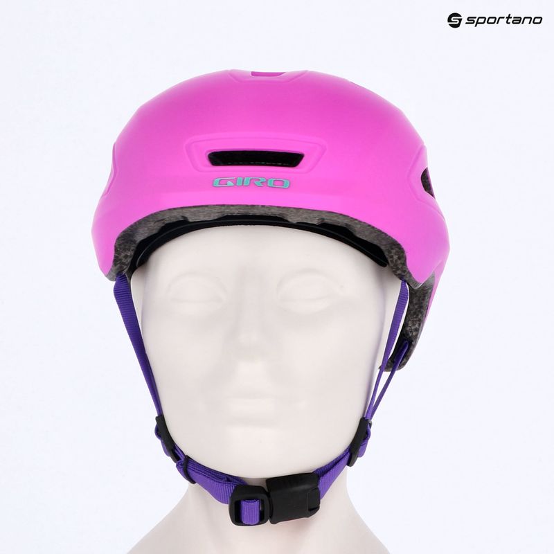 Cască de ciclism pentru copii Giro Scamp II Jr matte purple 13