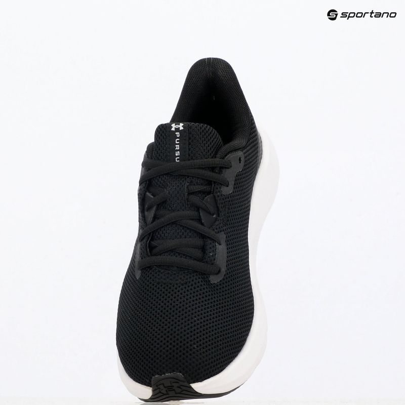 Încălțăminte de alergare pentru femei Under Armour Charged Pursuit 4 black/black/white 9