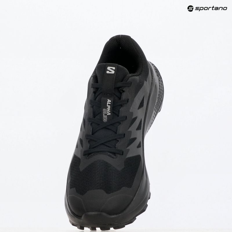 Încălțăminte de alergare pentru bărbați Salomon Alphaglide black/asphalt/black 9