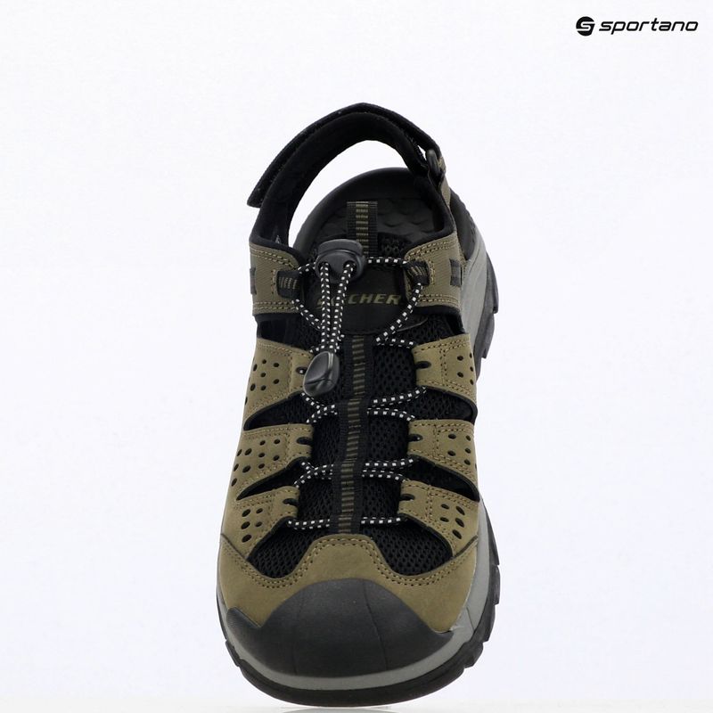 Sandale pentru bărbați SKECHERS Tresmen Menard olive 9