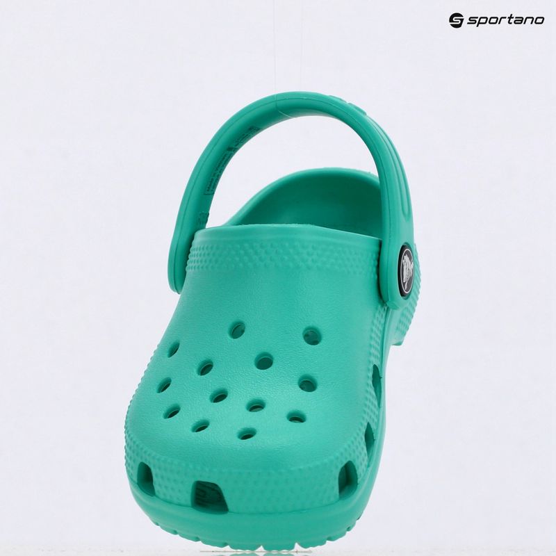 Papuci pentru copii  Crocs Classic Clog Toddler lagon 14
