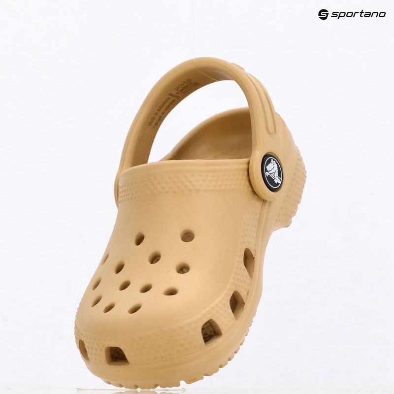 Papuci pentru copii  Crocs Classic Clog Toddler wheat 17