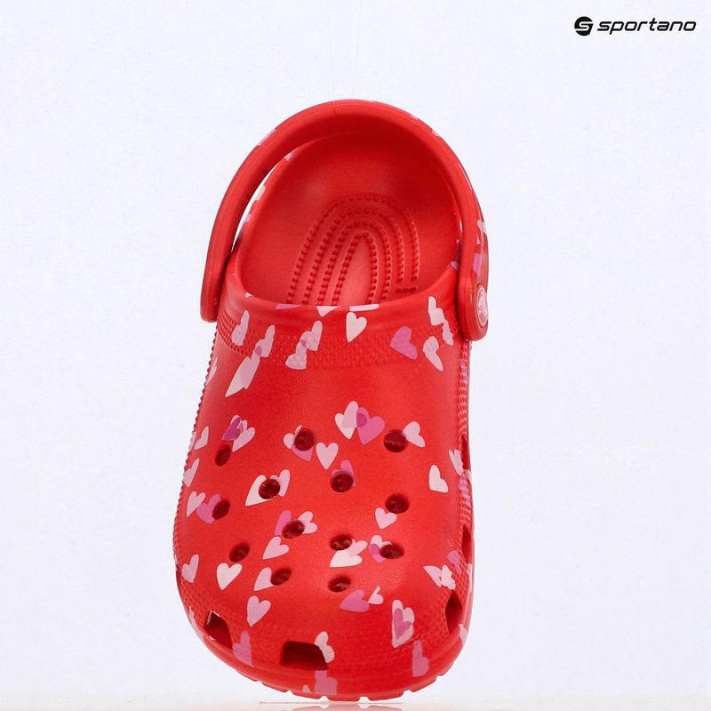 Papuci Crocs Classic Valentines Day Clog cherry red 10