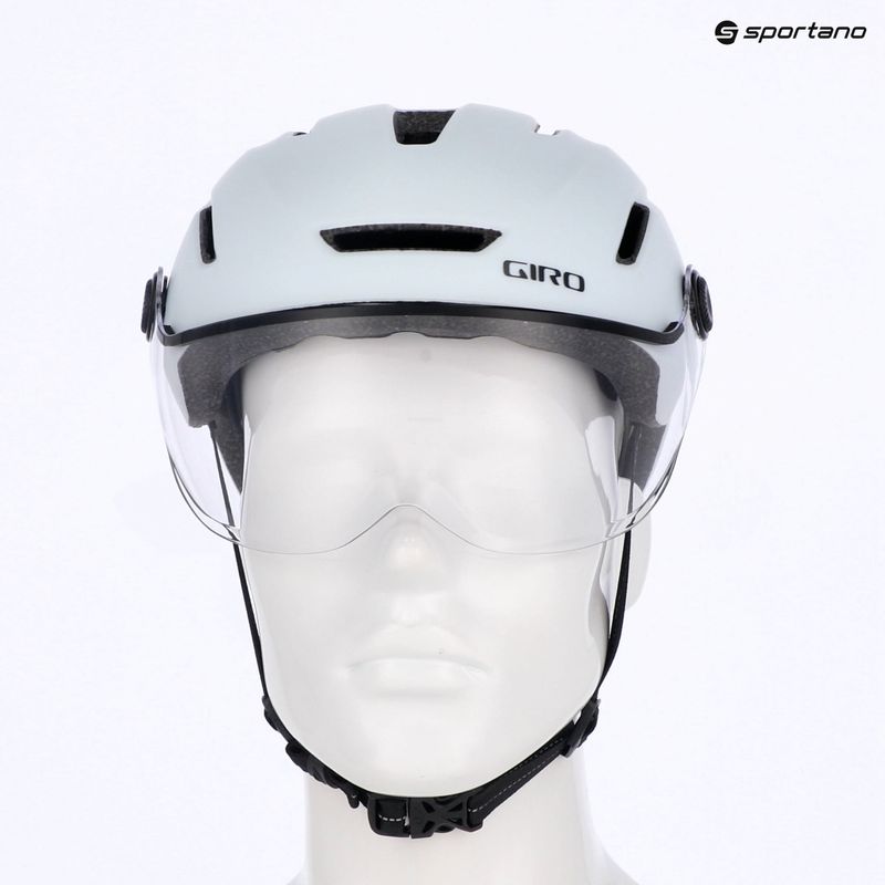 Cască de bicicletă Giro Evoke Shield Integrated MIPS matte chalk 14