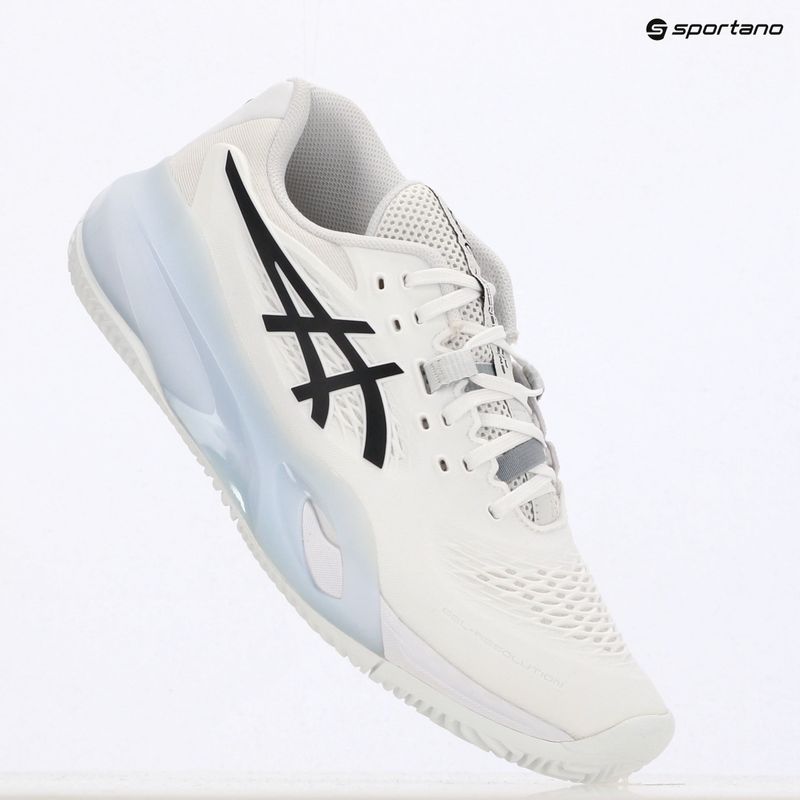Încălțăminte de tenis pentru bărbați ASICS Gel-Resolution X Clay white/ black 9